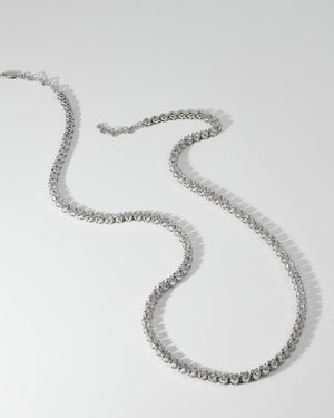 Tennis Necklace Size Guide: Length, Stone Size and Total Carats
