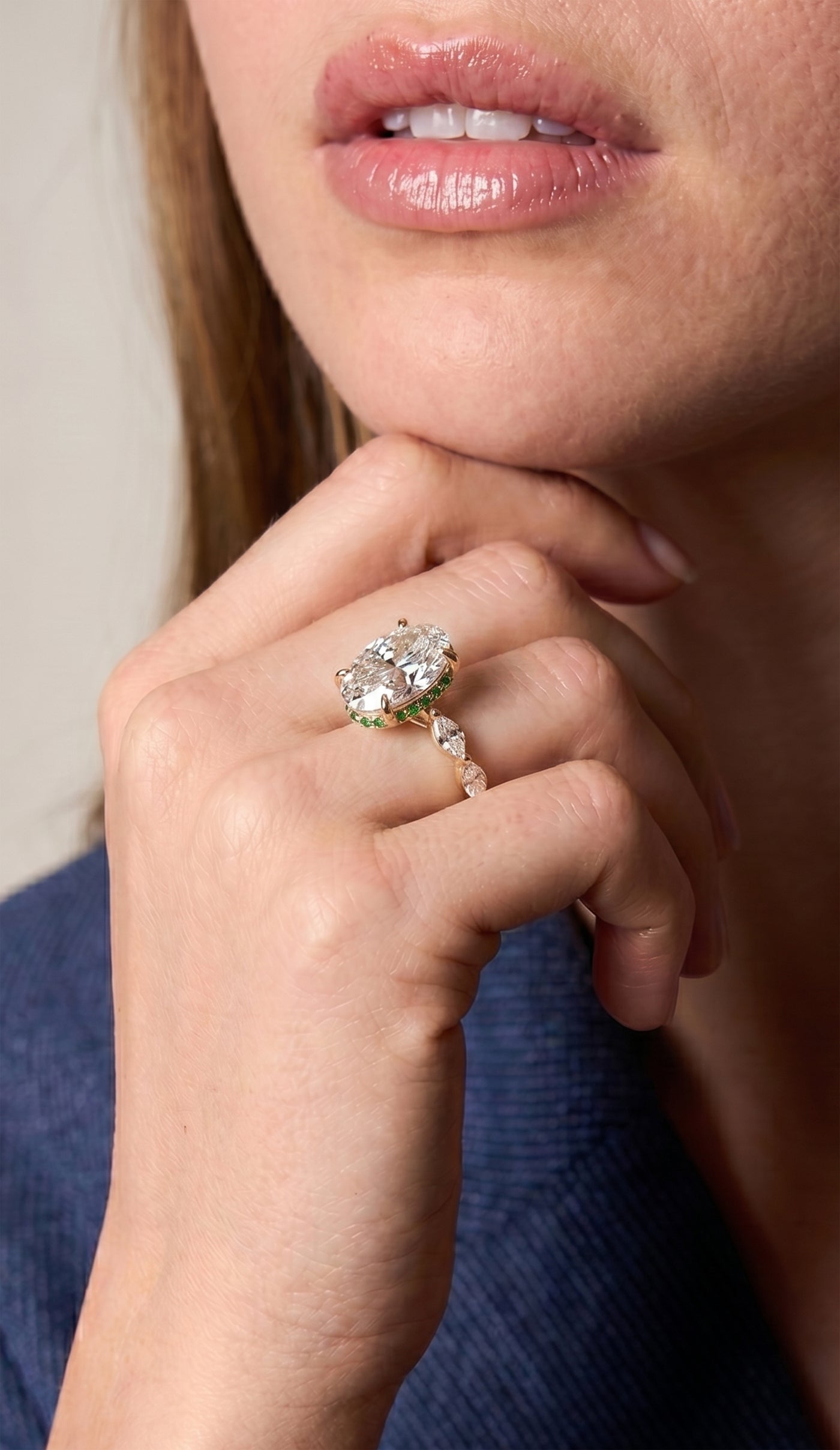 Hidden Halo | Lab Grown Diamond | IGI Certified
