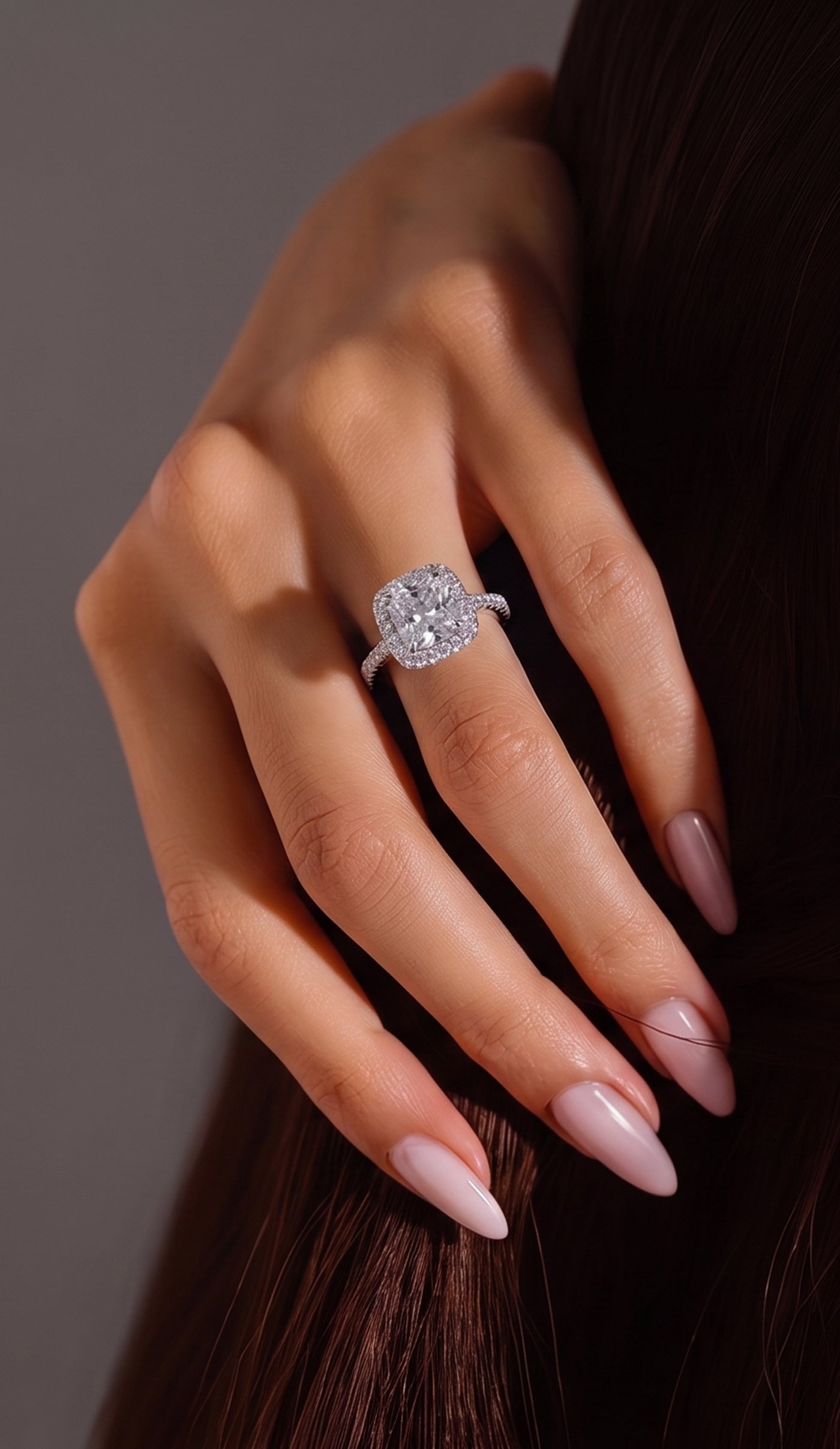 Cushion Cut Engagement Rings | Lab Grown Diamond | IGI