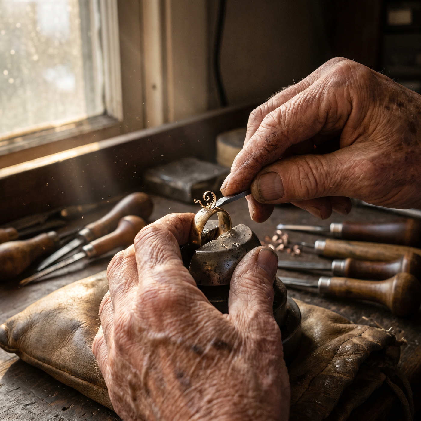 Engraved The Old Way