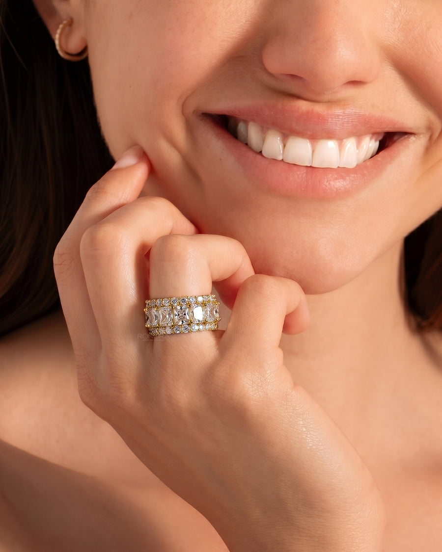 Calista Radiant Lab Grown Diamond Eternity Band